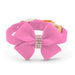 PERFECT PINK NOUVEAU BOW DOG COLLAR, Collars - Bones Bizzness
