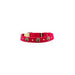 EMBROIDERED PAW DOG COLLAR - (53 COLORS), Collars - Bones Bizzness