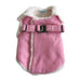 PINK FURRY WINTER HARNESS VEST, Coats - Bones Bizzness