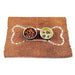 SOGGY DOGGY DOG DOORMAT CARMEL W/ OATMEAL BONE, Rugs - Bones Bizzness