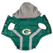 GREEN BAY PACKERS NFL DOG PUFFER VEST, NFL COATS - Bones Bizzness