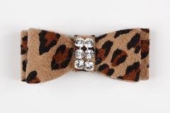 CHEETAH GILTMORE HAIR BOW (PAIR OF 2), HAIR BOW - Bones Bizzness