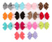 SWAROVSKI NOUVEAU BOW DOG HAIR BOWS - (42 COLORS), HAIR BOW - Bones Bizzness