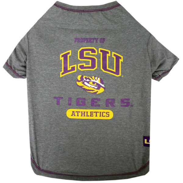 LSU TIGERS DOG TEE SHIRT, NCAA - Bones Bizzness