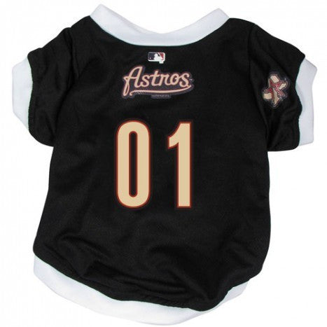 HOUSTON ASTROS DOG JERSEY WITH TRIM, MLB - Bones Bizzness