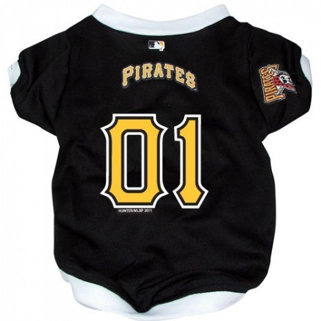 PITTSBURGH PIRATES DOG JERSEY WITH TRIM, MLB - Bones Bizzness