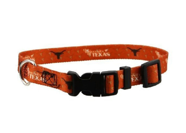 TEXAS LONGHORNS DOG COLLAR, NCAA - Bones Bizzness