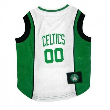 BOSTON CELTICS DOG JERSEY, NBA - Bones Bizzness