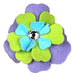 FANTASY FLOWER DOG HAIR BOWS - (4 COLORS), HAIR BOW - Bones Bizzness