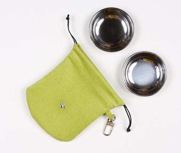 LIME TRAVEL POUCH, Travel Bowls - Bones Bizzness