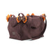 CHOCOLATE & ORANGE PURSE CARRIER  - BY SUSAN LANCI, Carriers - Bones Bizzness