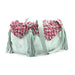LUXURY PURSE TINKIE'S GARDEN MINT DOG CARRIER - BY SUSAN LANCI, Carriers - Bones Bizzness