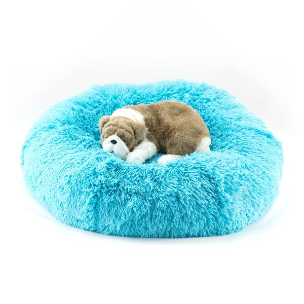 AQUA SHAG DOG BED, Beds - Bones Bizzness