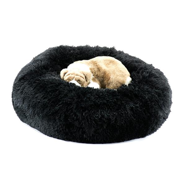 BLACK SHAG DOG BED, Beds - Bones Bizzness