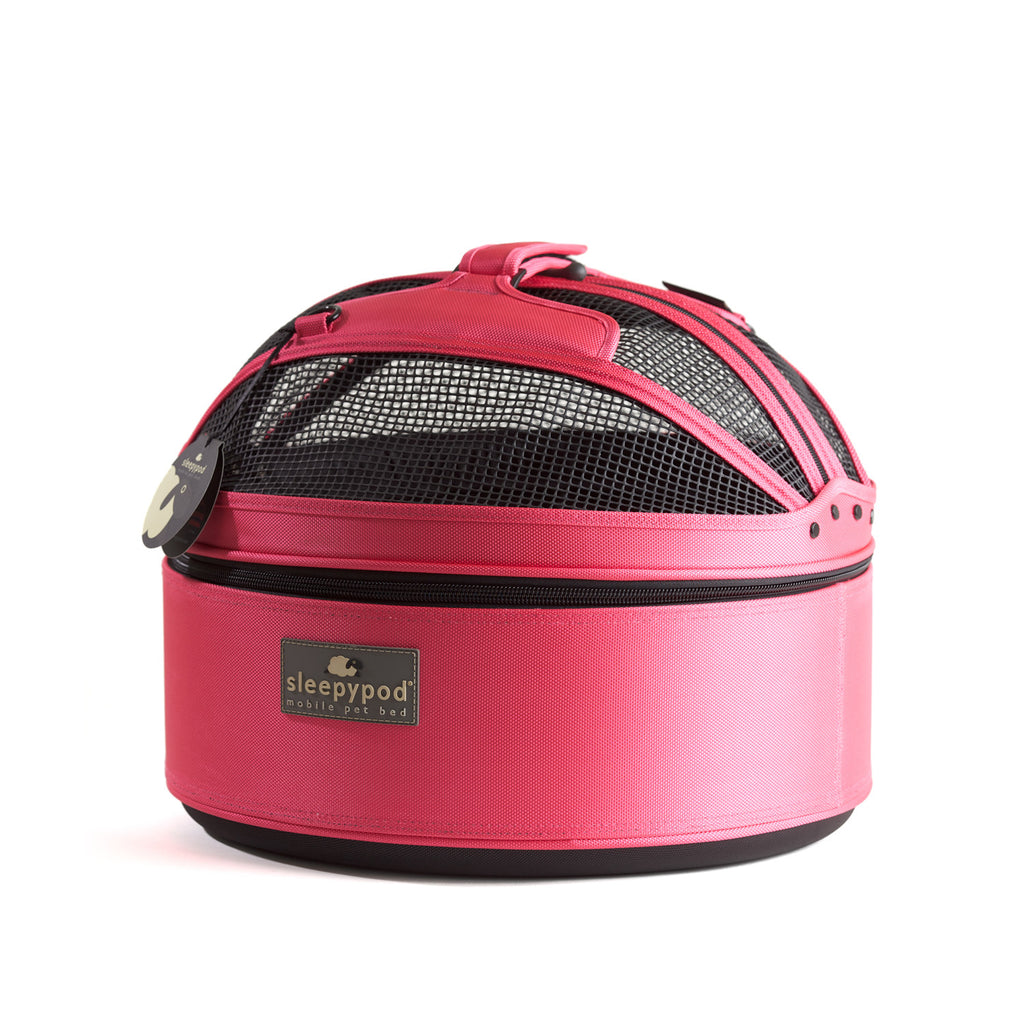 SLEEPYPOD ALL-IN-ONE PET BED - BLOSSOM PINK, Carriers - Bones Bizzness