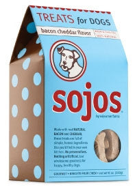 SOJO'S DOG TREAT BACON CHEDDAR 10OZ