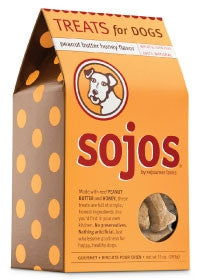 SOJO DOG TREAT PEANUT BUTTER HONEY 10OZ