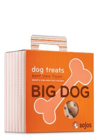 SOJO DOG BIG DOG TREAT BEEF 12 OZ, Treats - Bones Bizzness