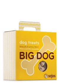 SOJO DOG BIG DOG TREAT BISCUIT GRAVY 12OZ, Treats - Bones Bizzness