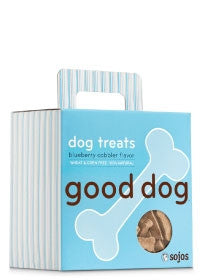 SOJOS GOOD DOG TREATS BLUEBERRY COBBLER 8OZ