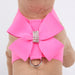 NOUVEAU BOW TINKIE DOG HARNESS - (42 COLORS), Harness - Bones Bizzness