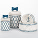 NAUTICAL HAND PAINTED DOG BOWLS & TREAT JARS, Bowls - Bones Bizzness