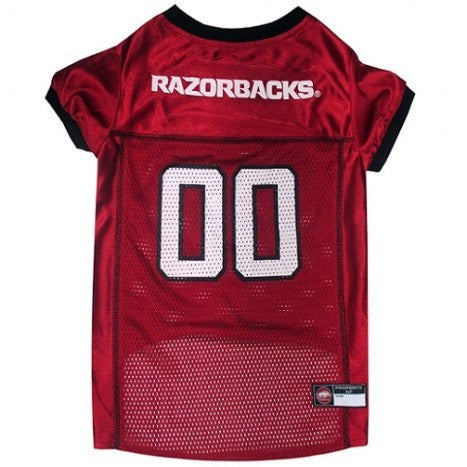 ARKANSAS RAZORBACKS DOG JERSEY, NCAA - Bones Bizzness