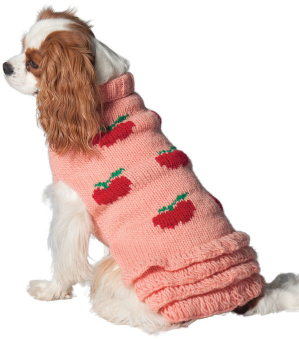 APPLE SKIRT WOOL DOG SWEATER