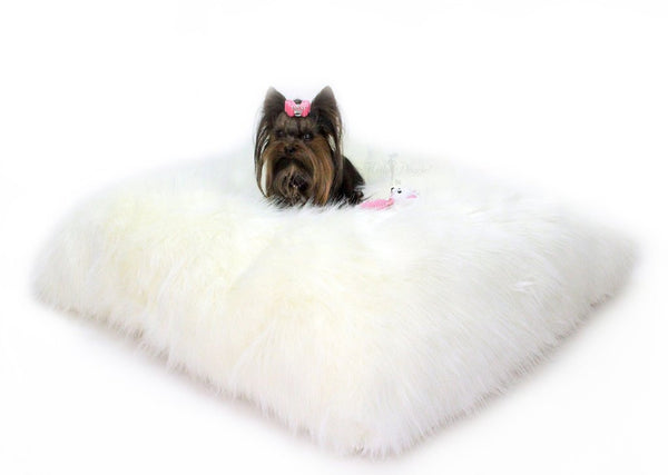 IVORY ARCTIC DOG BED, Beds - Bones Bizzness