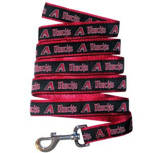 ARIZONA DIAMONDBACKS DOG LEASH – RIBBON, MLB - Bones Bizzness