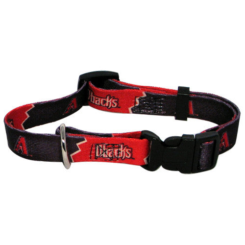 ARIZONA DIAMONDBACKS DOG COLLAR, MLB - Bones Bizzness