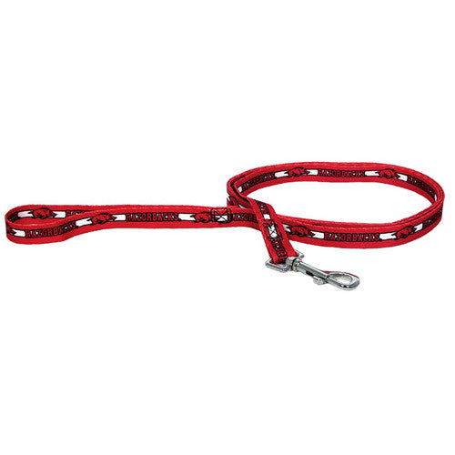 ARKANSAS RAZORBACKS DOG LEASH, NCAA - Bones Bizzness