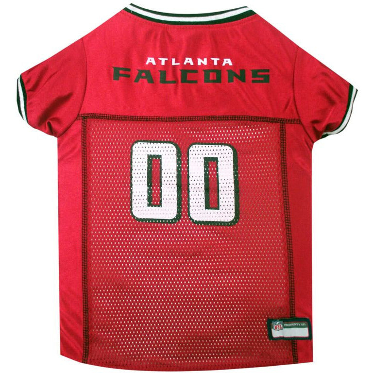 ATLANTA FALCONS DOG JERSEY- BLACK TRIM, NFL Jerseys - Bones Bizzness