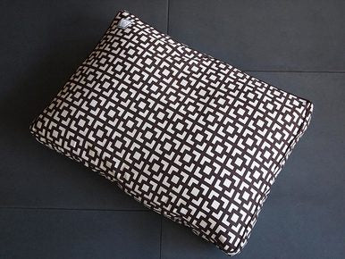 LATTICE BROWN DOG BED, Crate Cover - Bones Bizzness