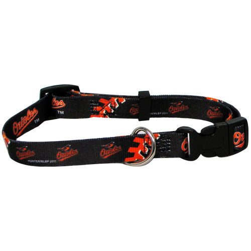 BALTIMORE ORIOLES DOG COLLAR, MLB - Bones Bizzness