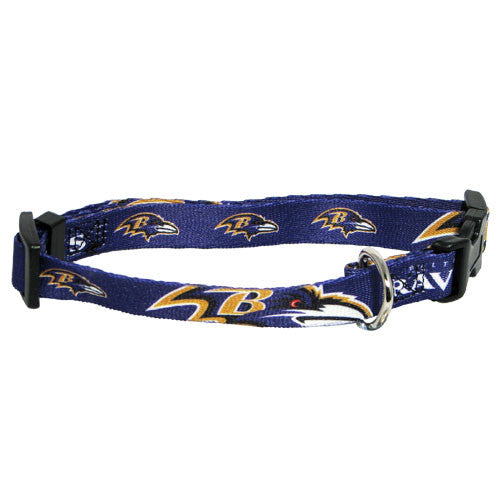 BALTIMORE RAVENS DOG COLLAR, NFL Collars - Bones Bizzness