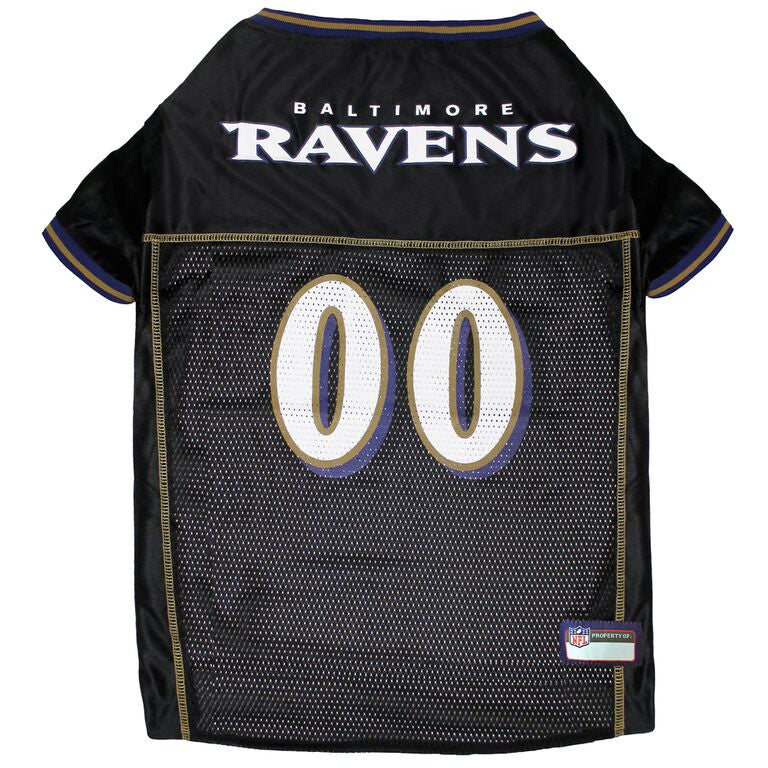 BALTIMORE RAVENS DOG JERSEY- BLACK, NFL Jerseys - Bones Bizzness