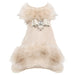 IVORY FOX BIG BOW DOG COAT BY SUSAN LANCI, Coats - Bones Bizzness