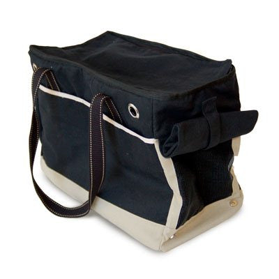 BIG BLACK TOTE DOG CARRIER, Carriers - Bones Bizzness