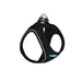 PLUSH STEP IN AIR MESH HARNESS - BLACK, Harness - Bones Bizzness