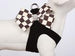 WINDSOR CHECK NOUVEAU BOW STEP-IN DOG HARNESS - (9 COLORS), Harness - Bones Bizzness