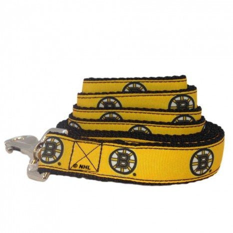 BOSTON BRUINS DOG LEASH – RIBBON, NHL - Bones Bizzness