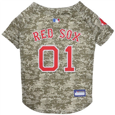 BOSTON RED SOX DOG JERSEY – CAMO, MLB - Bones Bizzness