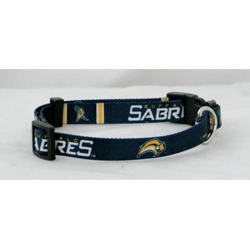 BUFFALO SABRES DOG COLLAR, NHL - Bones Bizzness