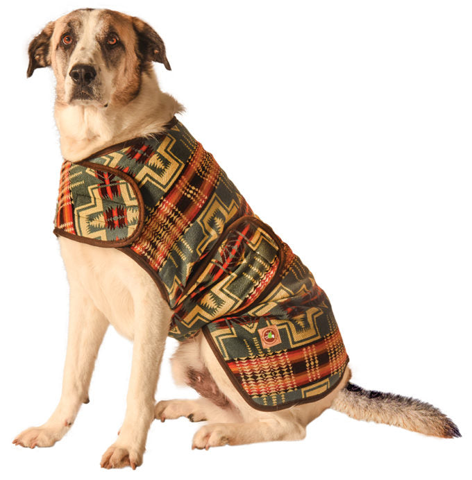 Denim Southwest Dog Blanket Coat, Sweaters - Bones Bizzness