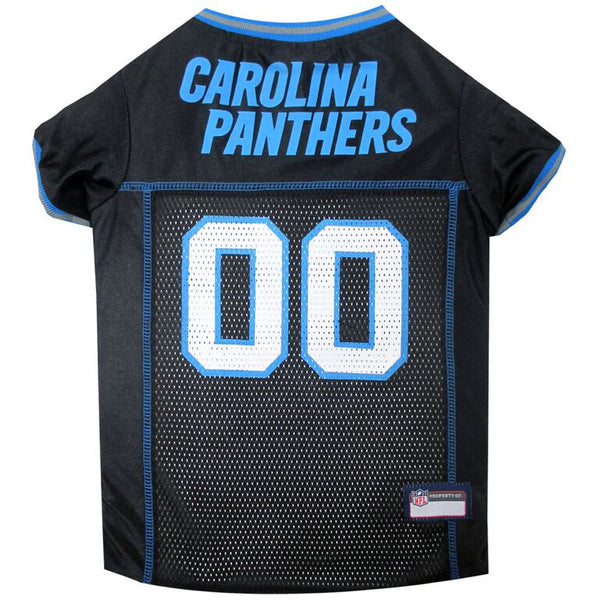 CAROLINA PANTHERS DOG JERSEY- BLUE TRIM, NFL Jerseys - Bones Bizzness