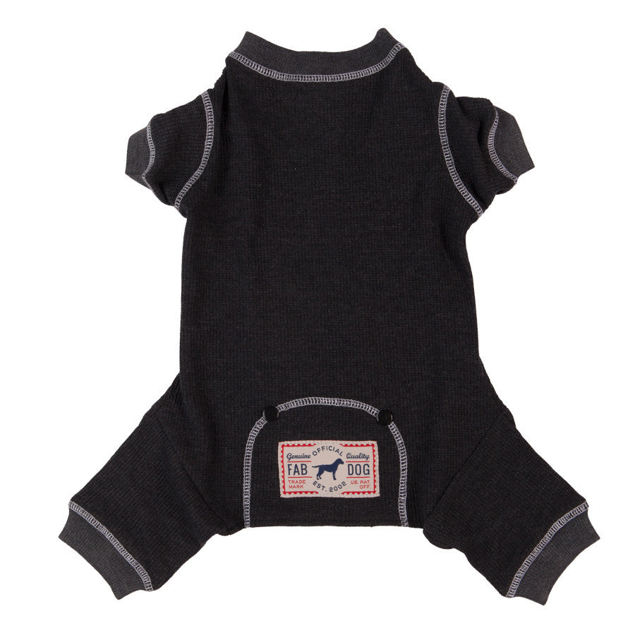 CHARCOAL THERMAL DOG PAJAMAS, PAJAMAS - Bones Bizzness