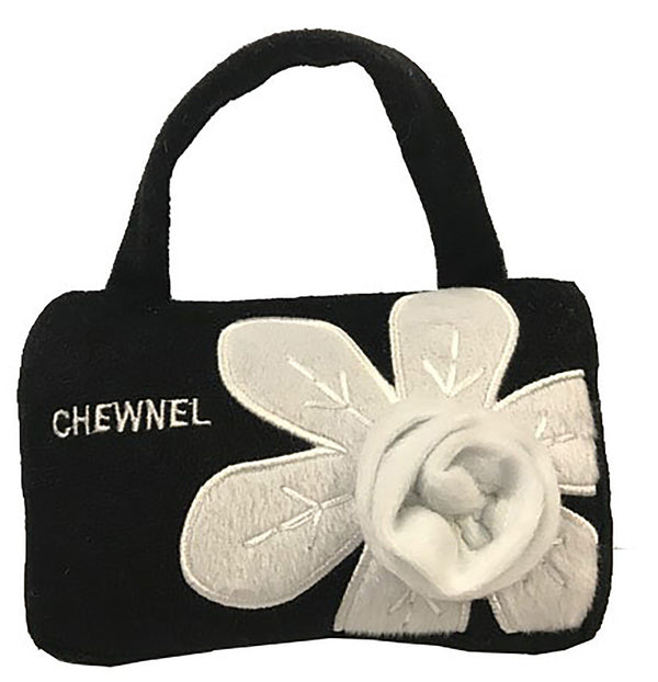 CHEWNEL FLEUR BLANCHE PURSE DOG TOY, Toys - Bones Bizzness