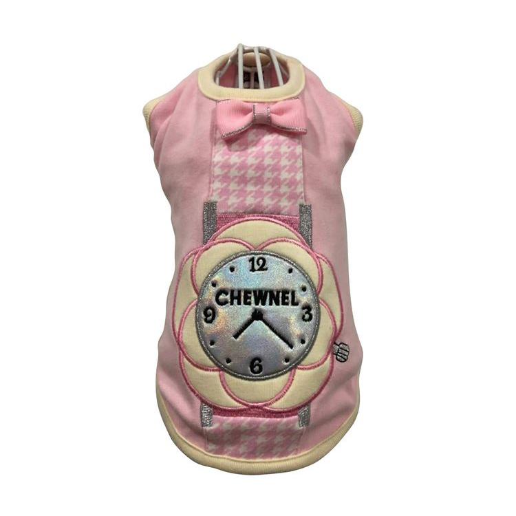 CHEWNEL CAMELLIA WATCH DOG TANK PINK