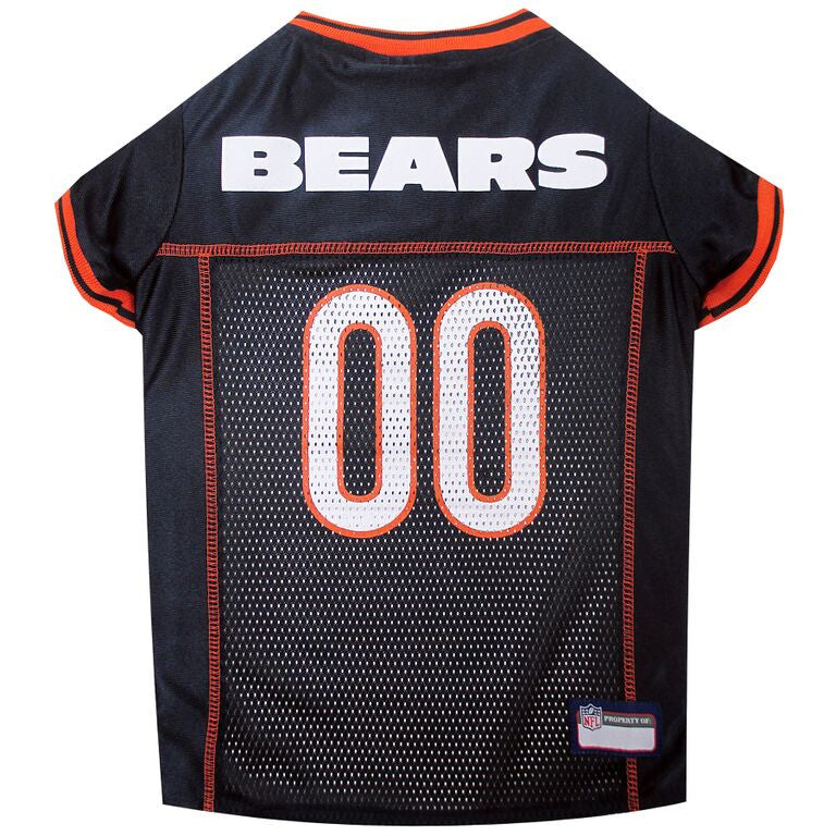 CHICAGO BEARS DOG JERSEY- ORANGE TRIM, NFL Jerseys - Bones Bizzness